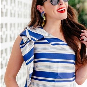 Banana Republic one shoulder dress